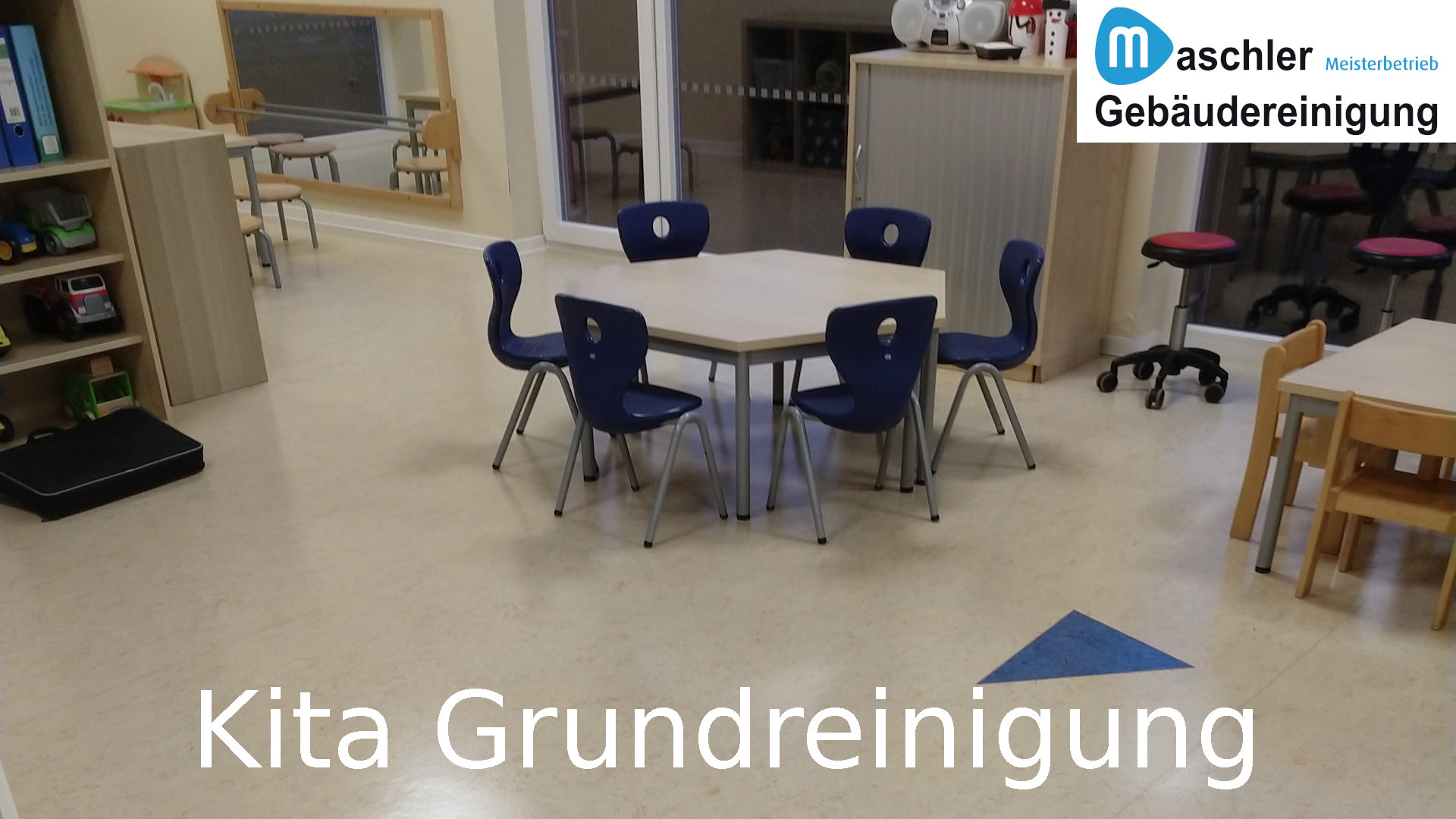 Grundreinigung im Kindergarten - Gebäudereinigung Maschler Rostock